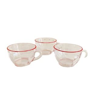 Vintage - Set of 3 Duralex Teacups